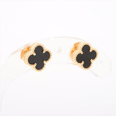 Van Cleef & Arpels Sweet Alhambra Onyx  Earrings - Feb 2024
