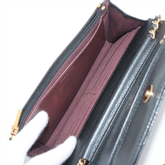 Chanel WOC Caviarskin Wallet On Chain Black (microchipped)