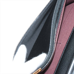 Chanel WOC Caviarskin Wallet On Chain Black (microchipped)