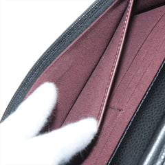 Chanel WOC Caviarskin Wallet On Chain Black (microchipped)