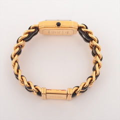 Chanel Premier M Black Gold Watch