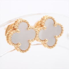 Van Cleef & Arpels Sweet Alhambra Mother of Pearls MOP Earrings