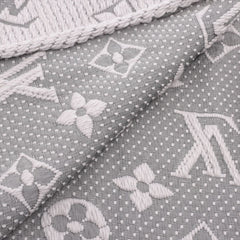 Louis Vuitton Logomania Grey Scarf