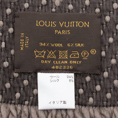Louis Vuitton Logomania Greige Scarf