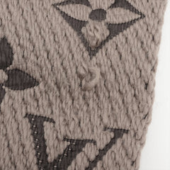 Louis Vuitton Logomania Greige Scarf
