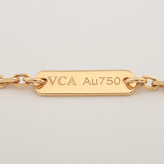 Van Cleef & Arpels Vintage Alhambra Onyx Necklace