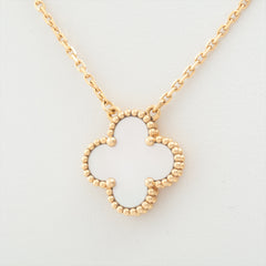 Van Cleef & Arpels Vintage Alhambra Mother of Pearl Necklace