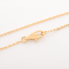 Van Cleef & Arpels Sweet Hammered rose gold Alhambra Necklace