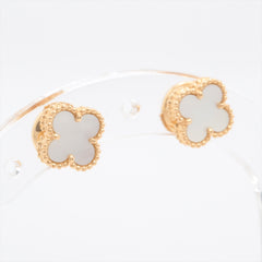 Van Cleef & Arpels Sweet Alhambra Mother of Pearl Piercing Earrings