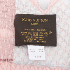 Louis Vuitton Logomania Pink Scarf