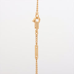 Celine Triomphe Logo Gold Rhinestone Necklace Costume Jewellery