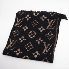 Louis Vuitton Jungle Giant Monogram Black Scarf