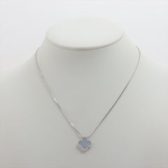 Van Cleef & Arpels Vintage Alhambra Chalcedony Necklace - Oct 2022