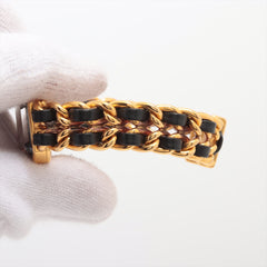 Chanel Premiere M Gold Black Watch