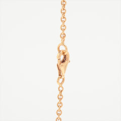 Cartier Baby Love Necklace Pink Gold