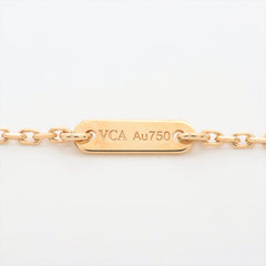 Van Cleef & Arpels Sweet Alhambra White Mother Of Pearl MOP Necklace 2023