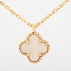 Van Cleef & Arpels Sweet Alhambra Mother of Pearl MOP Necklace