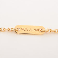 Van Cleef & Arpels Sweet Alhambra White Mother of Pearl MOP Bracelet 2024 Dec