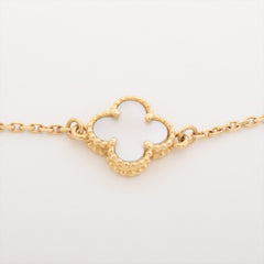 Van Cleef & Arpels Sweet Alhambra White Mother of Pearl MOP Bracelet