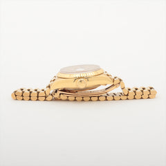 Rolex Datejust 26MM Gold with Diamond Dial Watch