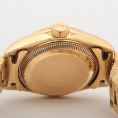 Rolex Datejust 26MM Gold with Diamond Dial Watch