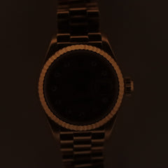 Rolex Datejust 26MM Gold with Diamond Dial Watch