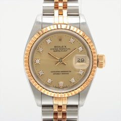 Rolex Datejust 26mm Two Toned with Diamonds Dial Watch