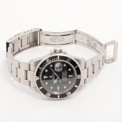 Rolex Submariner Date 40MM Watch Black Dial 16610