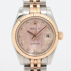 Rolex Lady Datejust Two Toned 26mm with Diamond Dial Watch 179171G