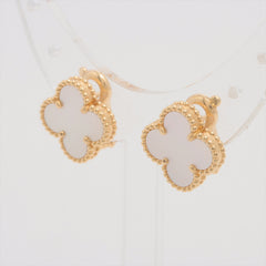 Van Cleef & Arpels Vintage Alhambra Mother of Pearl Earrings