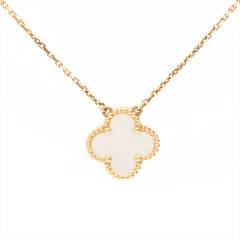 Van Cleef & Arpels Vintage Alhambra Mother of Pearl Necklace