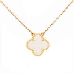 Van Cleef & Arpels Vintage Alhambra Mother of Pearl Necklace