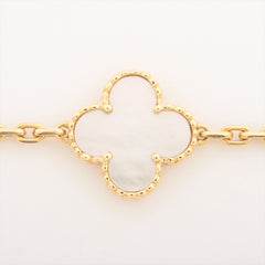 Van Cleef & Arpels Vintage Alhambra 5 Motifs Mother of Pearl Bracelet