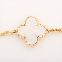 Van Cleef & Arpels Vintage Alhambra 5 Motifs Mother of Pearl Bracelet