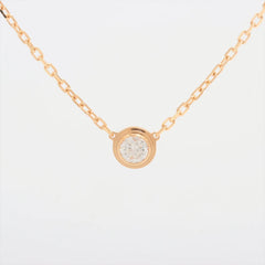 Cartier D'amour Large Model Diamond Necklace Yellow Gold