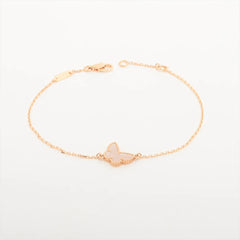 Van Cleef & Arpels Sweet Alhambra Papillon Butterfly Mother of Pearl Bracelet