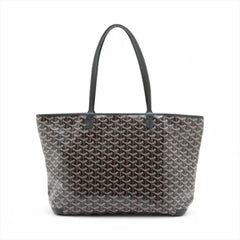 Goyard Artois MM leather Tote Bag Black