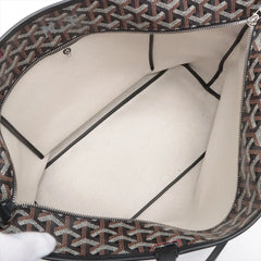 Goyard Artois MM leather Tote Bag Black