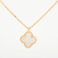 Van Cleef & Arpels Sweet Alhambra Mother of Pearl Necklace