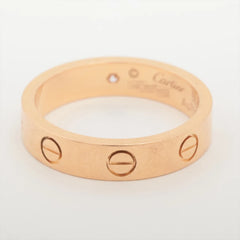 Cartier Love Ring Small Model One Damond Ring Size 51
