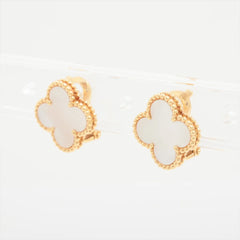 Van Cleef & Arpels Vintage Alhambra Mother of Pearl Earrings