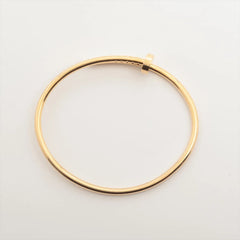 Cartier Juste Un Clou JUC Bracelet Small Model Yellow Gold Size 16