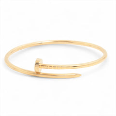 Cartier Juste Un Clou JUC Bracelet Small Model Yellow Gold Size 16