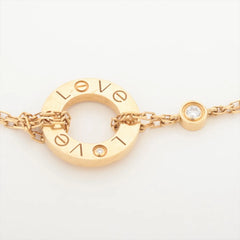 Cartier Love Bracelet on Chain 2 Diamond Bracelet