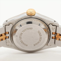 Rolex Lady Datejust 26mm with Diamond Dial Two Toned