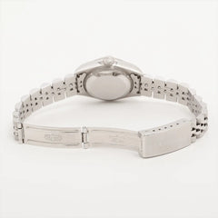 Rolex 26mm Lady Datejust Steel/white gold taupe face