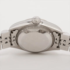 Rolex 26mm Lady Datejust Steel/white gold taupe face