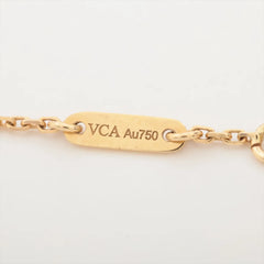 Van Cleef & Arpels Sweet Alhambra White Mother Of Pearl Bracelet