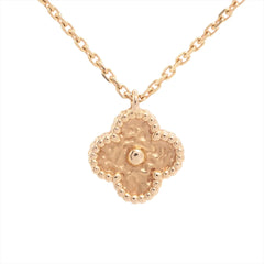 Van Cleef & Arpels Sweet Alhambra Rose Gold Necklace