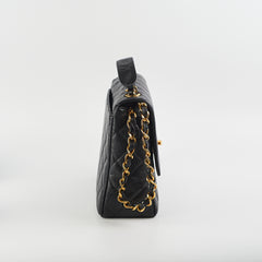 Chanel Vintage Caviar Square Flap